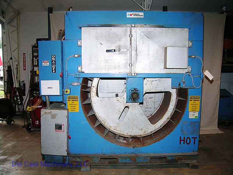 Picture of Dynarad RL-24R Electrically Heated Magnesium Ingot Preheater and Furnace Charging Unit For_Sale DCMP-1157