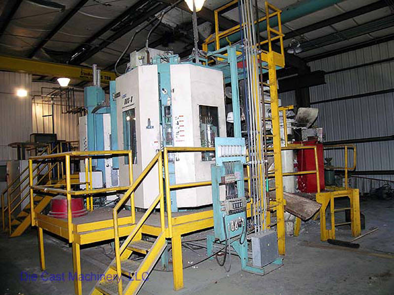 Picture of Ube 800 HVSC Horizontal Clamp Vertical Shot (HVSC) Cold Chamber Aluminum Squeeze Cast/Semi-Solid Die Casting Machine For_Sale DCMP-1400
