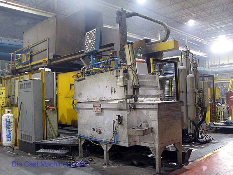 Picture of Buhler Horizontal Cold Chamber Aluminum/Magnesium Capable High Pressure Die Casting Machine DCMP-1578