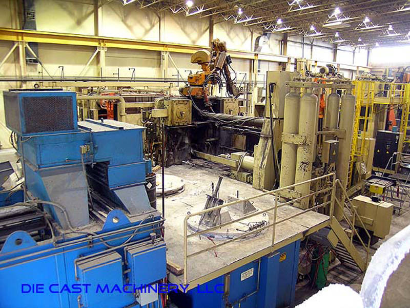 Used Idra OL4000 4000 Metric Ton Magnesium Die Casting Machine For