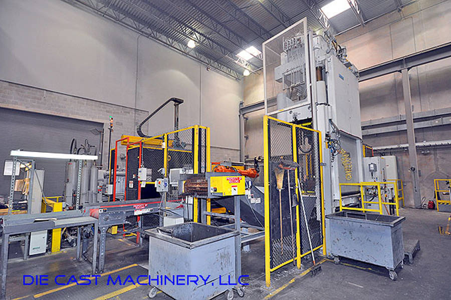 Used Buhler Evolution B140 D 14000 kN Cold Chamber Die Casting Machine