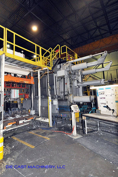 Picture of Buhler Horizontal Cold Chamber Aluminum/Magnesium Capable High Pressure Die Casting Machine DCMP-2002