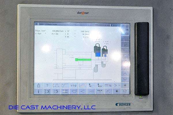 Detailed Pictures of Buhler Squeeze Cast Die Casting Machine DCMP-2004