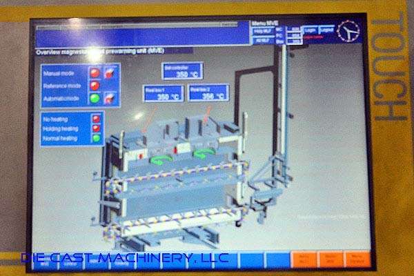 Detailed Pictures of Buhler Squeeze Cast Die Casting Machine DCMP-2004