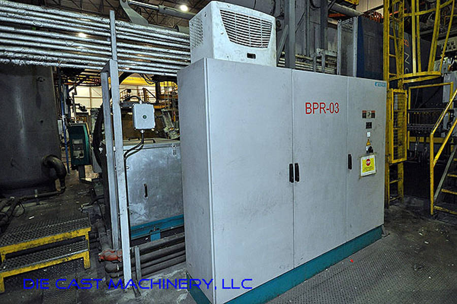 Detailed Pictures of Buhler Squeeze Cast Die Casting Machine DCMP-2004