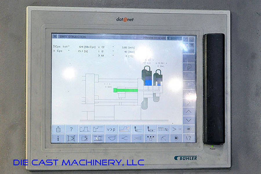 Detailed Pictures of Buhler Squeeze Cast Die Casting Machine DCMP-2004