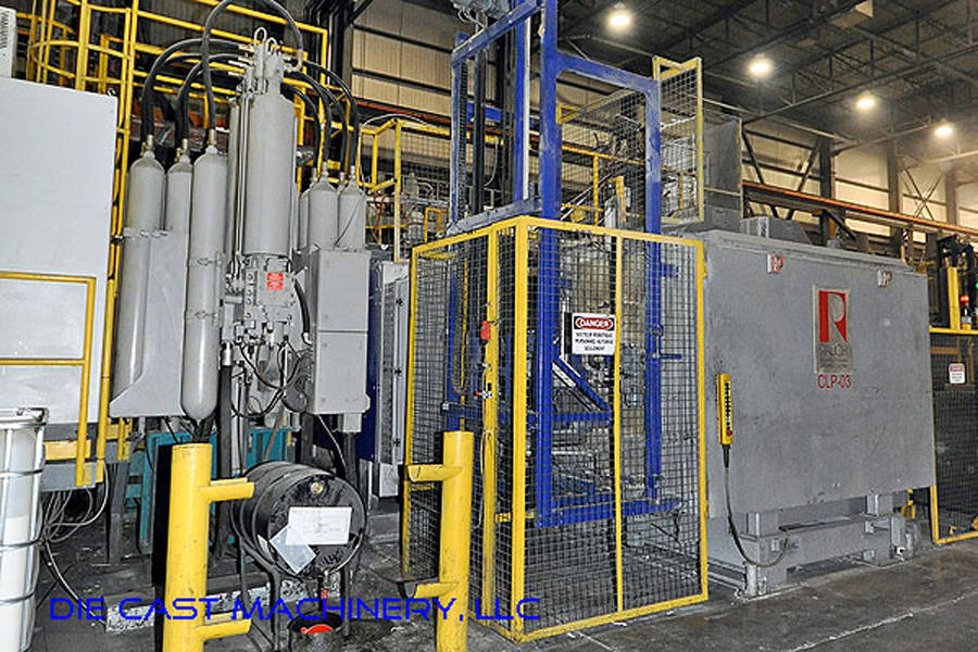 Detailed Pictures of Buhler Squeeze Cast Die Casting Machine DCMP-2004