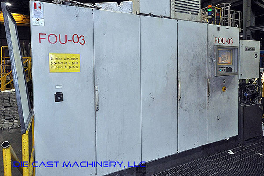 Detailed Pictures of Buhler Squeeze Cast Die Casting Machine DCMP-2004