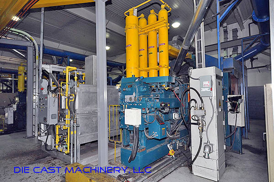 La Foto De Ube UA 900it Máquina de Fundición a Presión de Aluminio de Cámara Fría Horizontal En_Venta DCMP-2033