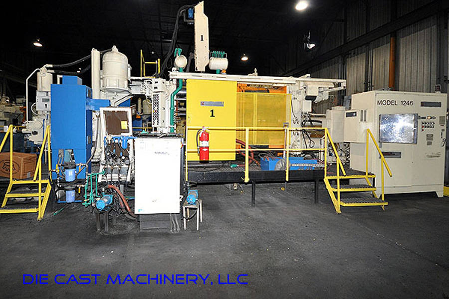 Picture of Prince Horizontal Cold Chamber Aluminum High Pressure Die Casting Machine DCMP-2126