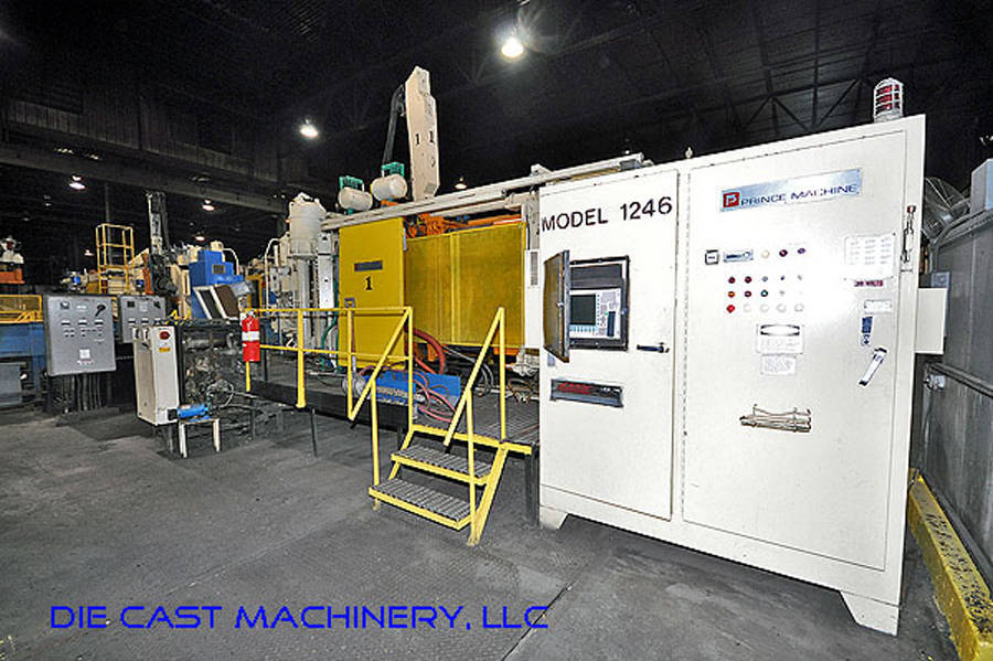 Picture of Prince 1246 CCA Horizontal Cold Chamber Aluminum High Pressure Die Casting Machine For_Sale DCMP-2126