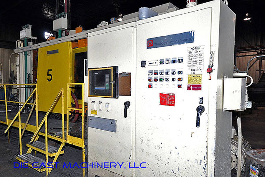 Picture of Prince 1651 CCA Horizontal Cold Chamber Aluminum High Pressure Die Casting Machine For_Sale DCMP-2127