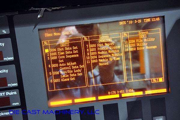 Detailed Pictures of Ube Cold Chamber Die Casting Machine DCMP-2204 Detailed Pictures of Ube Cold Chamber Die Casting Machine DCMP-2204