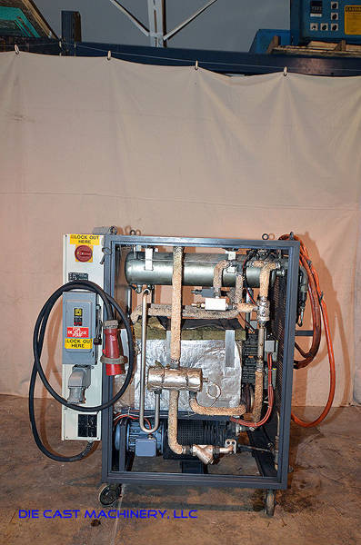 Picture of Regloplas Dual (two) Zone Portable Hot Oil Process Heater Temperature Control Unit DCMP-2629