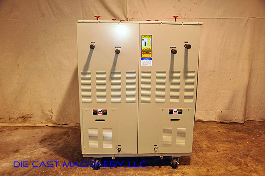 Imagen de Unidad de Control de Temperatura del Calentador de Proceso de Aceite Caliente Portátil de Dos Zonas con Circuito de Agua de Enfriamiento. En_Venta DCM-2691