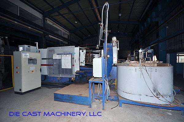 Image of NTP Model WEM H 400 M Hot Chamber Magnesium Die Cast Machine For_Sale DCM-2720 Image of Horizontal Hot Chamber Magnesium High Pressure Die Casting Machine For_Sale DCM-2720