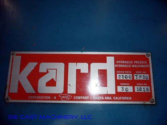 Detailed Pictures of Kard Trim Press (Machine_Type_Short) DCMP-2770