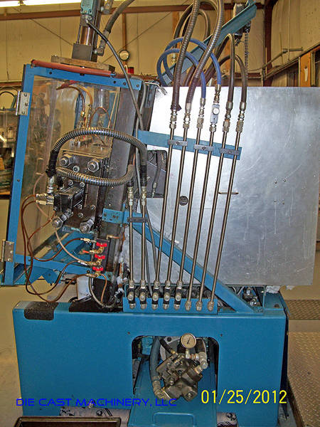 Picture of Techmire Multi-slide Hot Chamber Miniature Zinc (Zamak) High Pressure Die Casting Machine DCMP-2843