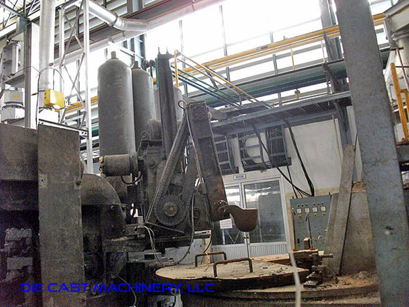 La Foto De Toyo Machinery BD-350V4-T Máquina de Fundición a Presión de Aluminio de Cámara Fría Horizontal En_Venta DCMP-2903
