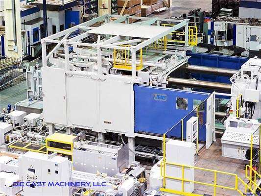 Detailed Pictures of Ube Cold Chamber Die Casting Machine DCMP-2967