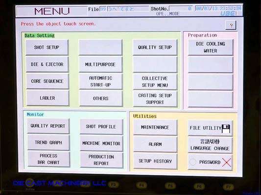 Picture of Model Ube UB 3550 GDC DCMP-2967