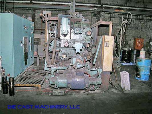 Picture of Model Toshiba DC 500 DCMP-2990 Picture of Toshiba Horizontal Cold Chamber Aluminum High Pressure Die Casting Machine DCMP-2990