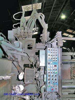 Picture of Toshiba DC 500 C Horizontal Cold Chamber Aluminum High Pressure Die Casting Machine For_Sale DCMP-3011 Picture of Toshiba Model DC 500 C Cold Chamber Die Casting Machine For_Sale DCM-3011