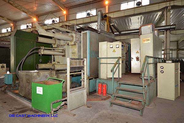 Detailed Pictures of Buhler Cold Chamber Die Casting Machine DCMP-3104