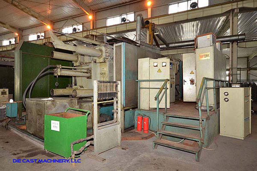 Detailed Pictures of Buhler Cold Chamber Die Casting Machine DCMP-3104