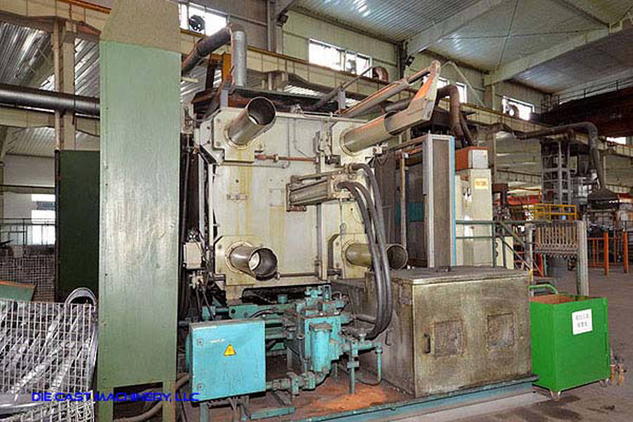Detailed Pictures of Buhler Cold Chamber Die Casting Machine DCMP-3104