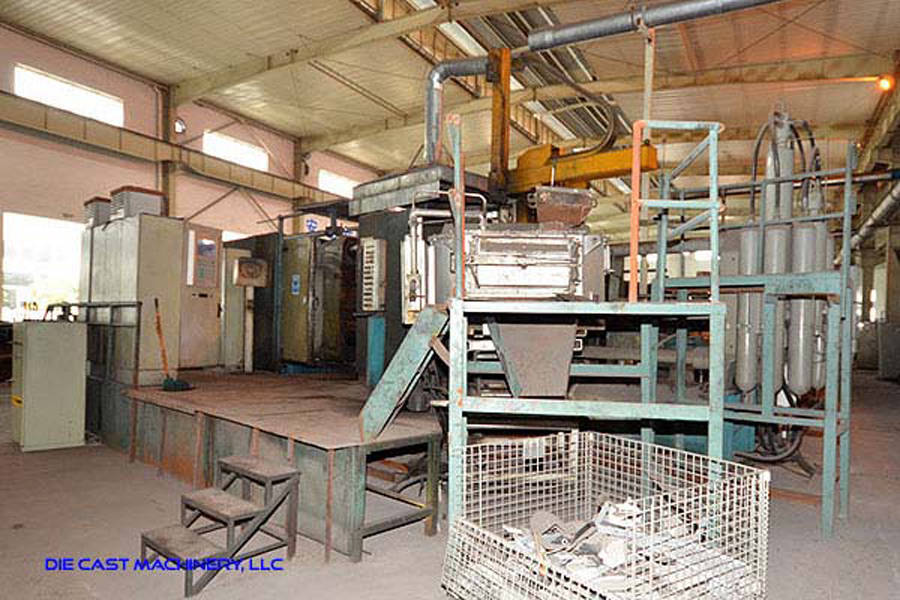 Detailed Pictures of Buhler Cold Chamber Die Casting Machine DCMP-3104