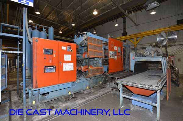 Detailed Pictures of HPM Cold Chamber Die Casting Machine DCMP-3128