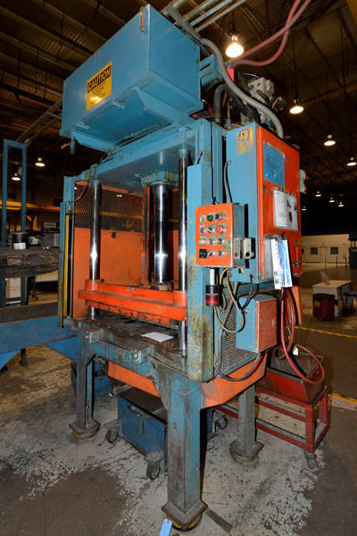 Picture of Metal Mechanics 50 Four Column (Post) Vertical Hydraulic Die Casting Trim Press For_Sale DCMP-3143