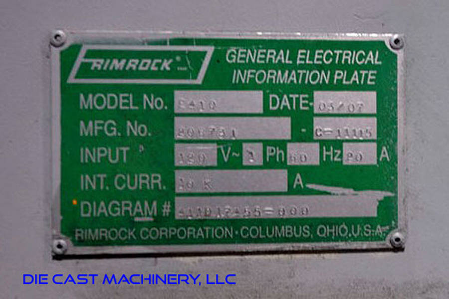 Detailed Pictures of Rimrock Die Sprayer for Die Cast & Foundry DCMP-3158