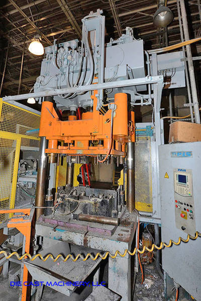 Picture of Reis Trim Press SEP 10-965 Three Column (Post) Vertical Hydraulic Die Casting Trim Press For_Sale DCMP-3165