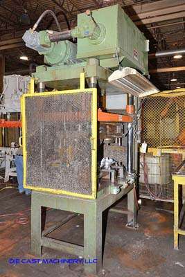 Image of Four Column (Post) Vertical Hydraulic Die Casting Trim Press For_Sale DCM-3182