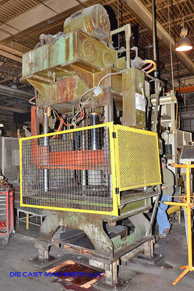 Picture of Hannifin Press  Four Column (Post) Vertical Hydraulic Die Casting Trim Press For_Sale DCMP-3192