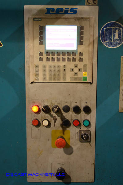 Detailed Pictures of Reis Trim Press Three Column (Post) Vertical Hydraulic Die Casting Trim Press DCMP-3196 Detailed Pictures of Reis Trim Press Three Column (Post) Vertical Hydraulic Die Casting Trim Press DCMP-3196