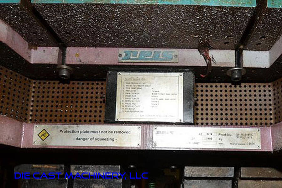 Detailed Pictures of Reis Trim Press Three Column (Post) Vertical Hydraulic Die Casting Trim Press DCMP-3196 Detailed Pictures of Reis Trim Press Three Column (Post) Vertical Hydraulic Die Casting Trim Press DCMP-3196