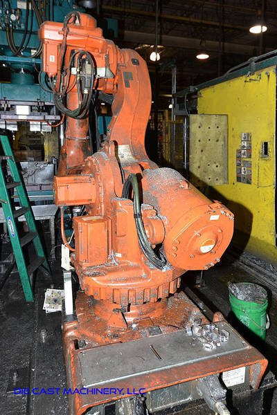 Picture of ABB IRB 6600 Six Axis Foundry Rated Industrial Robot with Extractor Package/Gripper for Extracting Die Castings For_Sale DCMP-3200