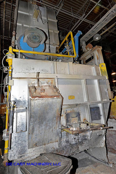 Picture of Striko Westofen Stack (tower/shaft) Type Stationary Aluminum Melting and Holding Furnace DCMP-3250