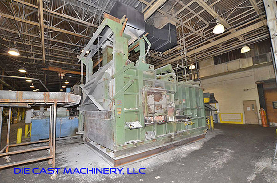 Picture of Lindberg MPH Dry Hearth Type Natural Gas Fired Stationary Aluminum Melting and Holding Furnace DCMP-3252