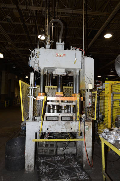 Picture of Kard Trim Press  Four Column (Post) Vertical Hydraulic Die Casting Trim Press For_Sale DCMP-3258