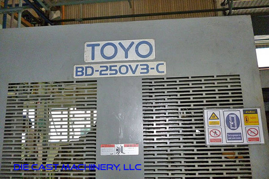 Picture of Toyo Machinery BD-250V3-C Horizontal Cold Chamber Aluminum High Pressure Die Casting Machine For_Sale DCMP-3285