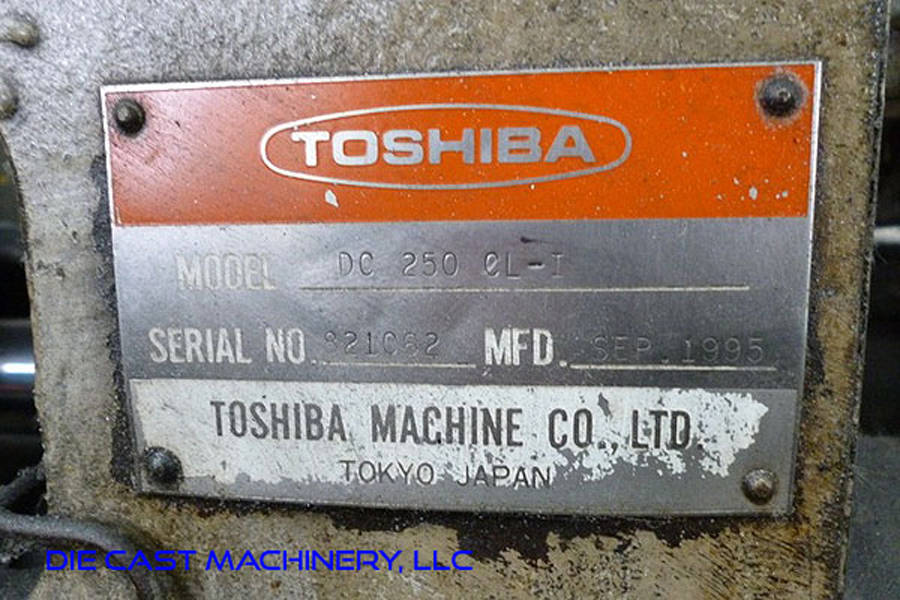 Picture of Toshiba Horizontal Cold Chamber Aluminum High Pressure Die Casting Machine DCMP-3286