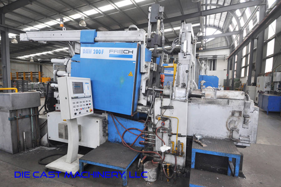 Picture of Frech DAW 200 F RC Horizontal Hot Chamber Zinc (Zamak) High Pressure Die Casting Machine For_Sale DCMP-3290