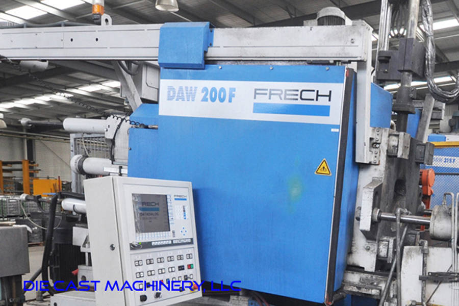 Picture of Frech DAW 200 F RC Horizontal Hot Chamber Zinc (Zamak) High Pressure Die Casting Machine For_Sale DCMP-3290