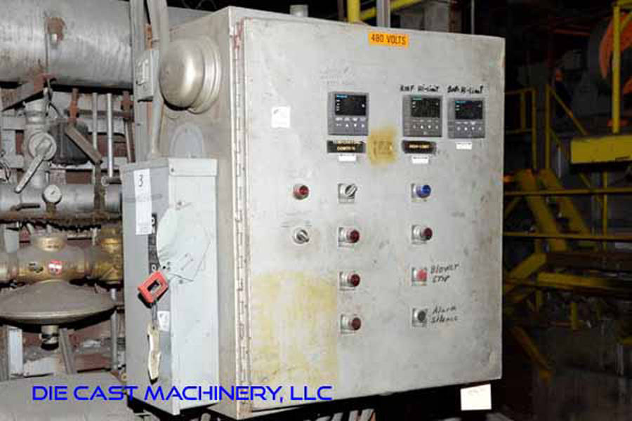 Picture of Lindberg MPH Reverberatory Type Wet Bath Stationary Aluminum Melting and Holding Furnace DCMP-3328