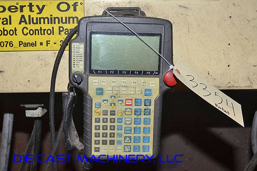 Image of Six Axis Foundry Rated Industrial Robot with Extractor Package/Gripper for Extracting Die Castings For_Sale DCM-3354