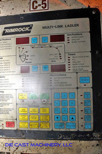 Picture of Rimrock Multi-Link Automatic Ladle for Non-Ferrous Aluminum and Brass Die Casting and Foundry Operations DCMP-3373